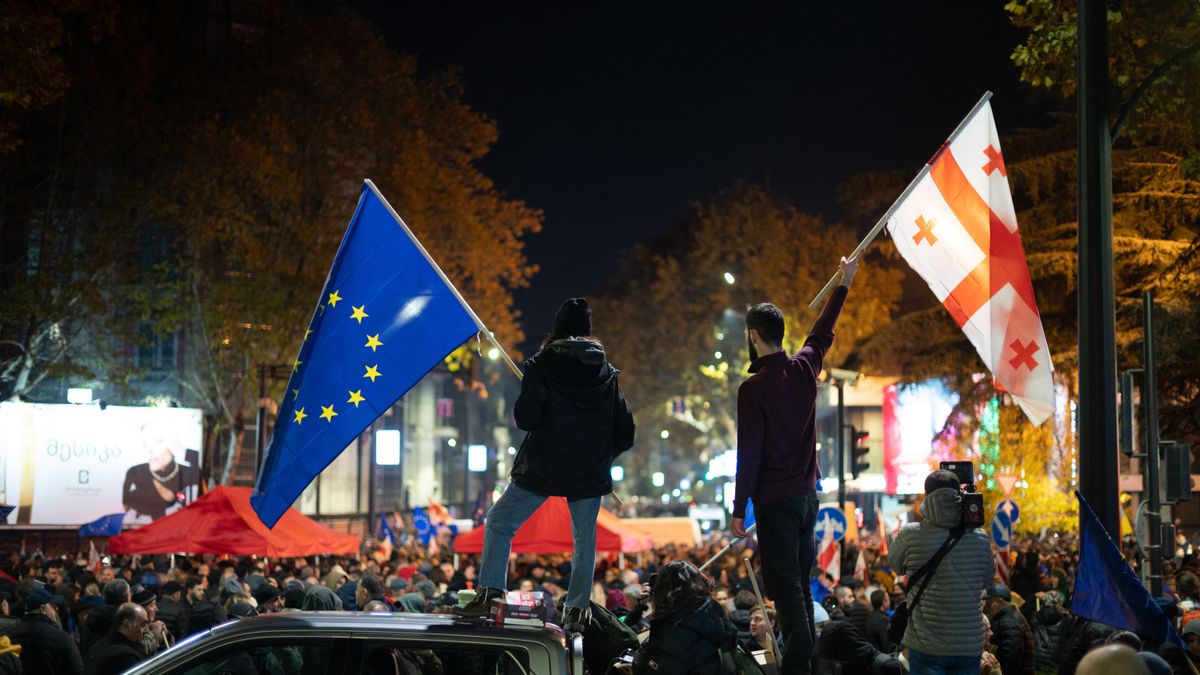 GEORGIA - NEW GATHERING TO CONTEST THE RESULTS OF THE OCTOBER 26 ELECTIONS