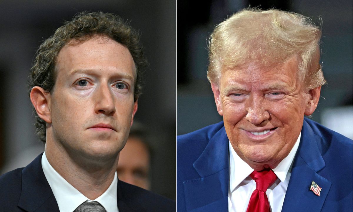 trump, zuckerberg