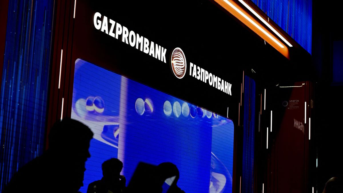 St. Petersburg International Economic Forum in Russia gazprombank