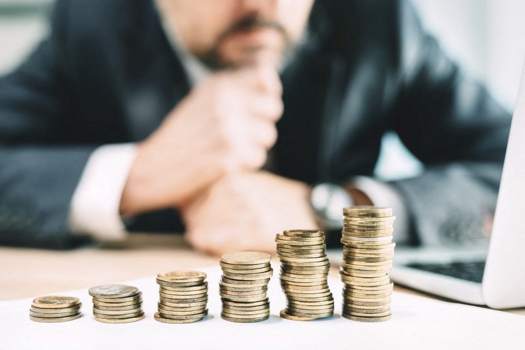 Investment planning, conceptual image