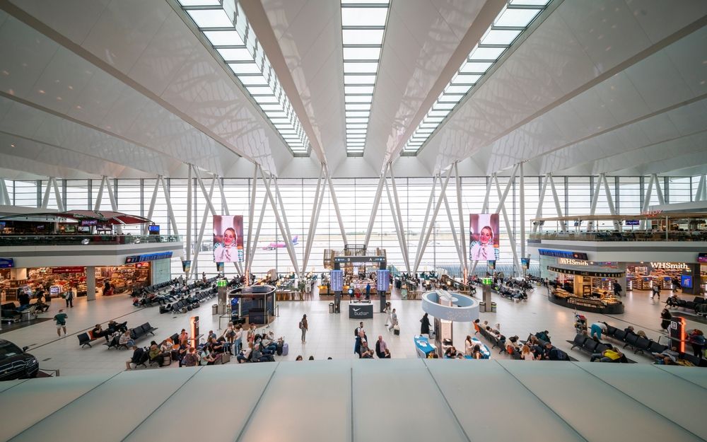 Budapest,,Hungary,-,05.25.24.:,Ferenc,Liszt,International,Airport,Budapest,Architecture