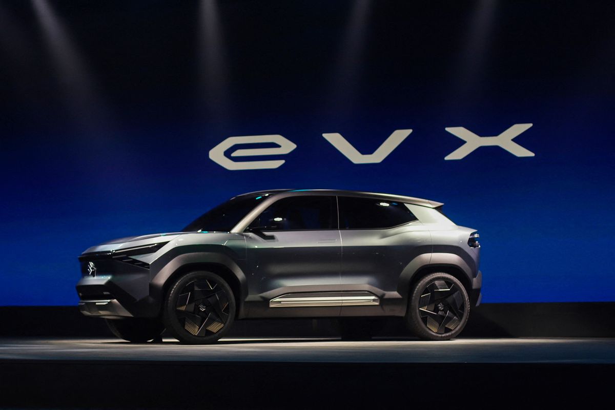 Suzuki, Toyota, elektromos autó, eVX, India Auto Expo 2023