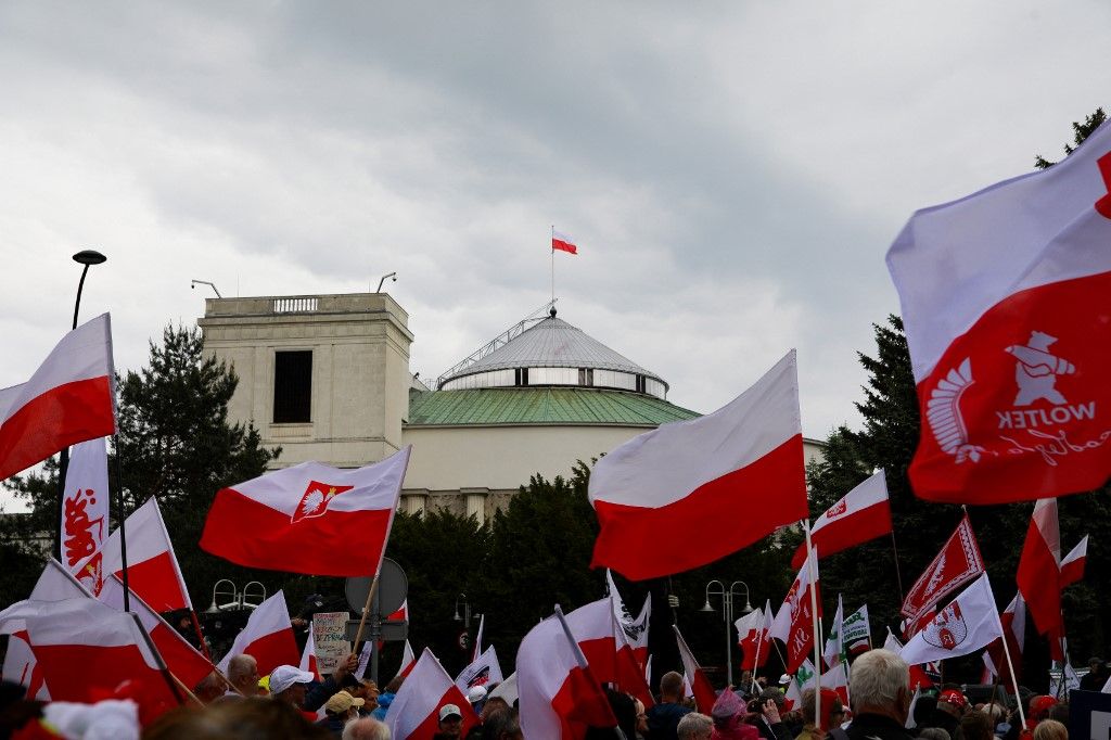 Farmers&#039; Protest In Warsaw