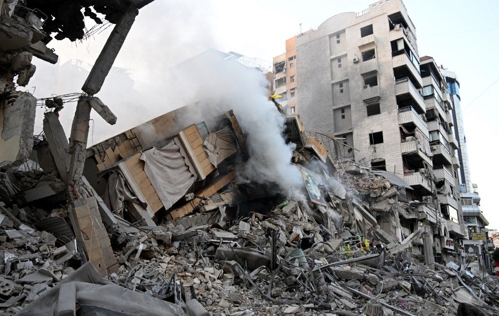 Israeli attack on Beirut's Dahieh district