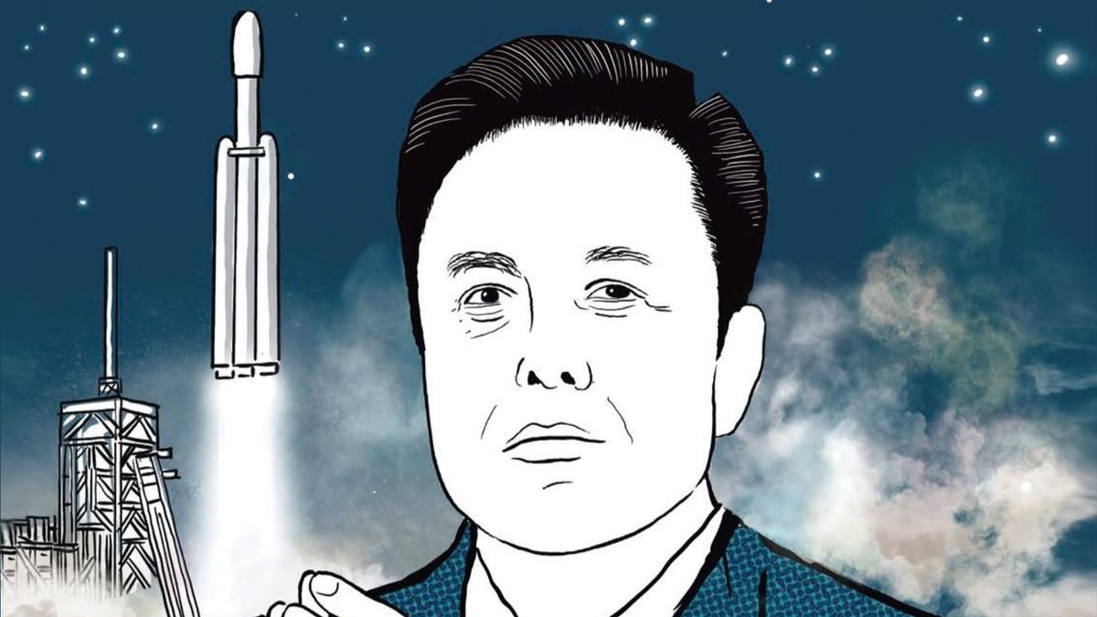 Az Elon Musk életéről szóló képregényt egy angolnyelvű kiadó sem meri kiadni