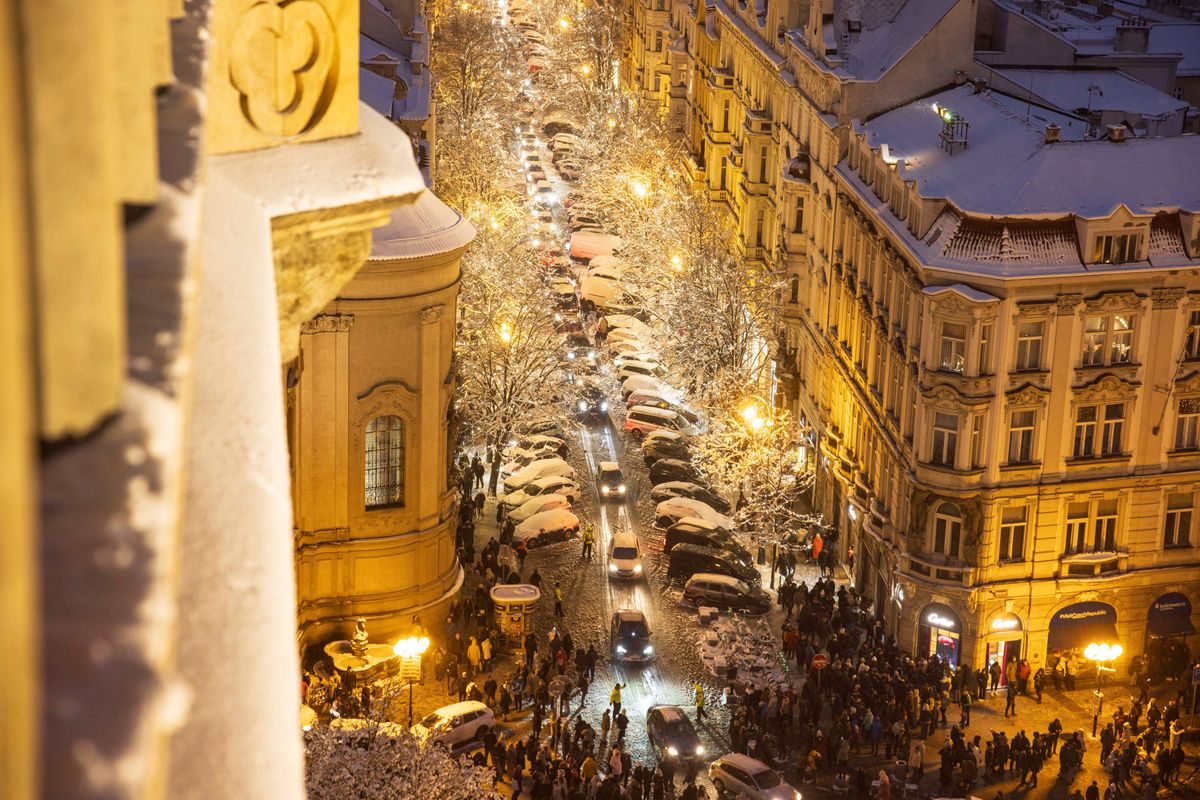 Christmas Market in Czech Capital