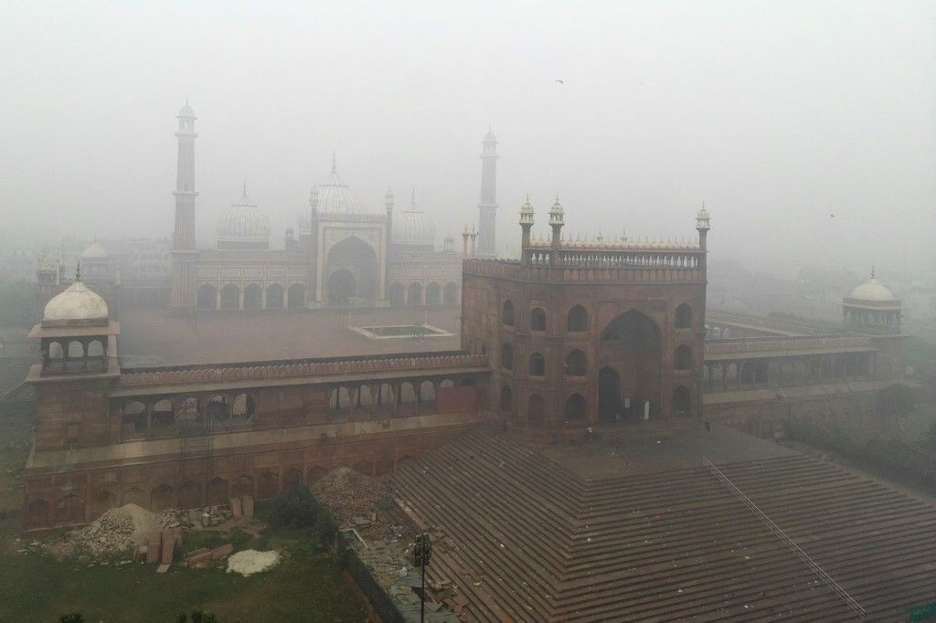 légszennyezettség, Újdelhi, India