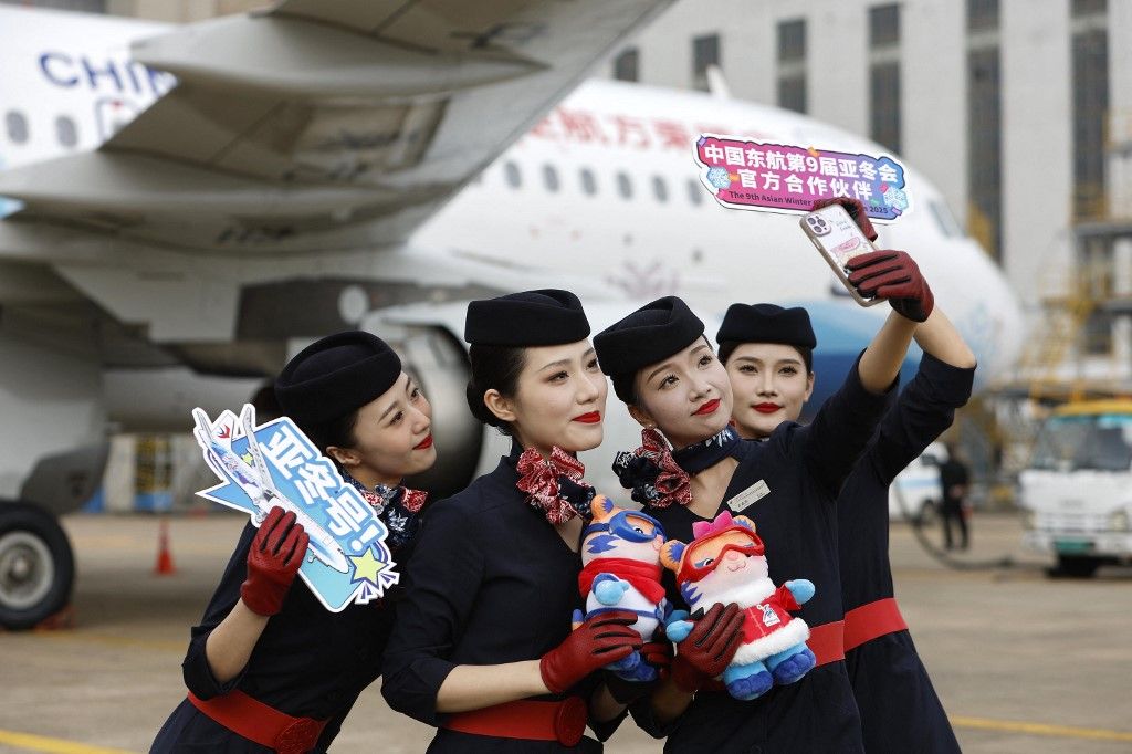 China Eastern unveils 9th Asian Winter Games themed aircraft