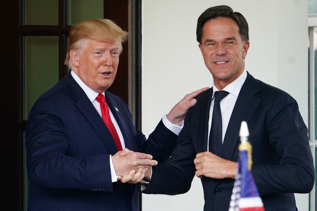 Trump hosts Dutch PM Mark Rutte