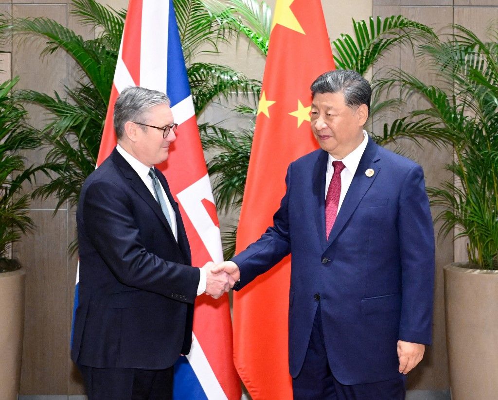 BRAZIL-RIO DE JANEIRO-CHINA-XI JINPING-BRITISH PM-MEETING