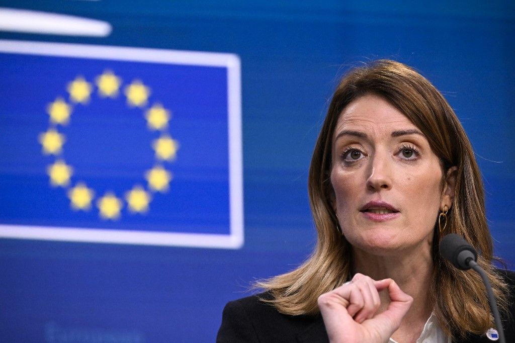 Roberta Metsola
Európai Unió, 2025