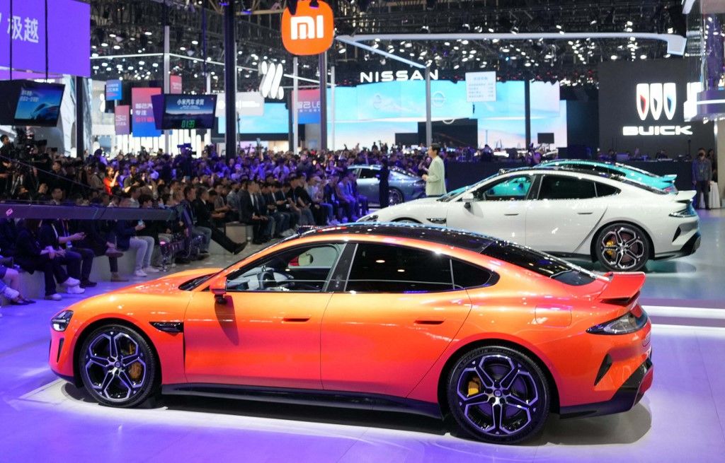 Xiaomi EV SU7 unveild in Beijing