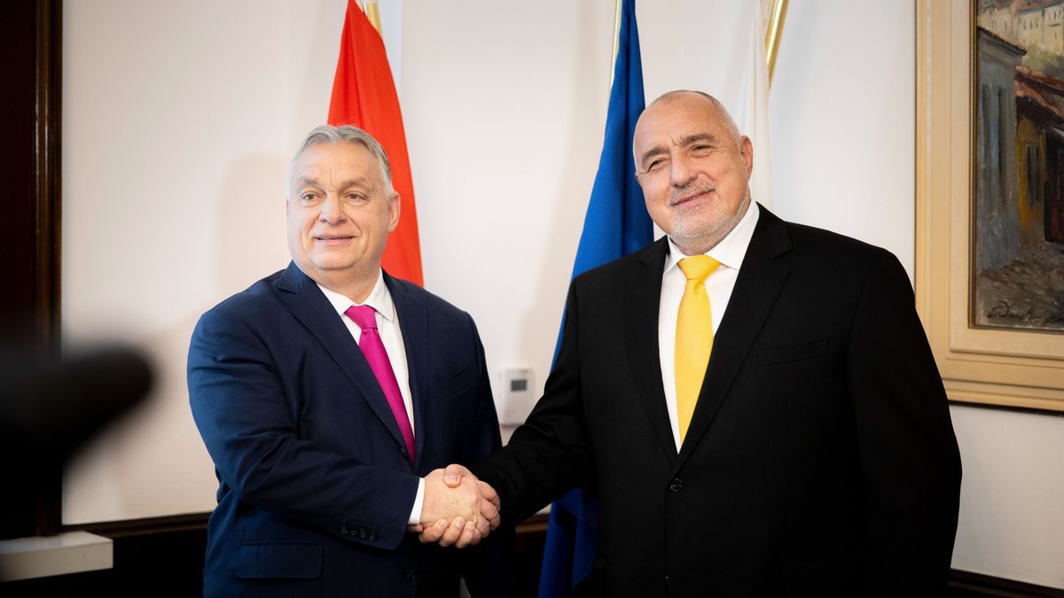 BORISZOV, Bojko; ORBÁN Viktor bulgária bolgár szófia
