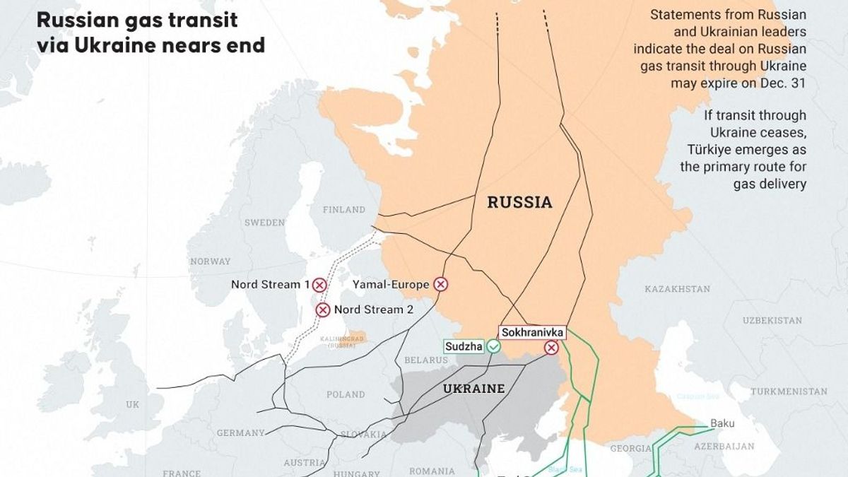 Ukrajnában 2025-ben négyszeresére emelik a gázszállítási tarifákat 