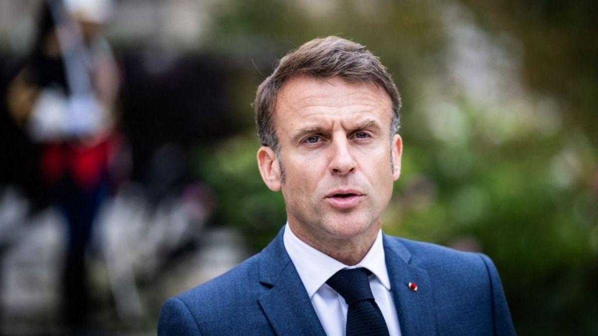 Emmanuel Macron meghátrált az ukrajnai háború kapcsán 