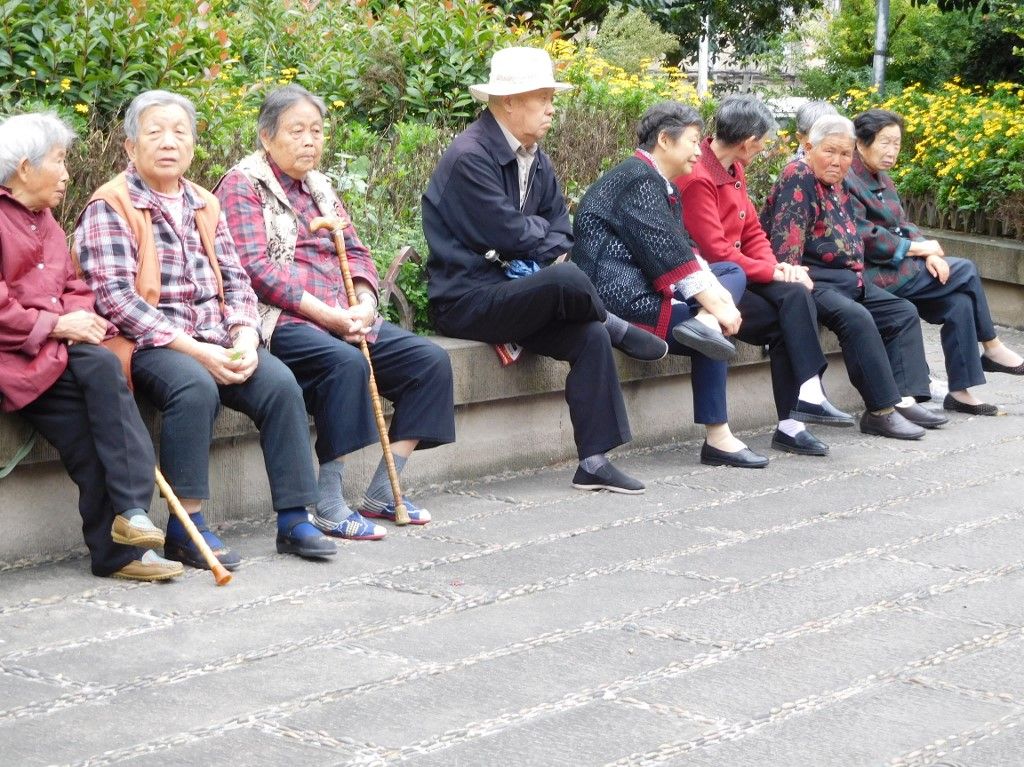 China has more people aged 60 and above than under 15