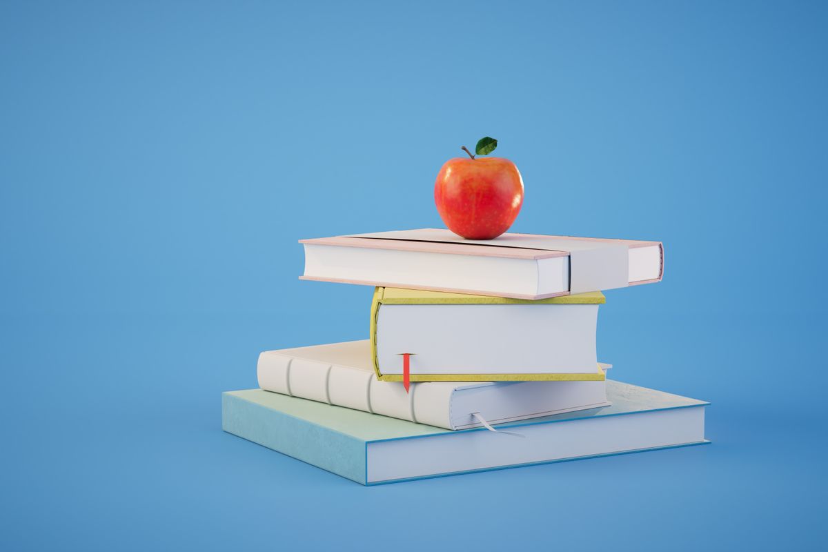 The,Concept,Of,Lifelong,Learning.,A,Stack,Of,Books,And