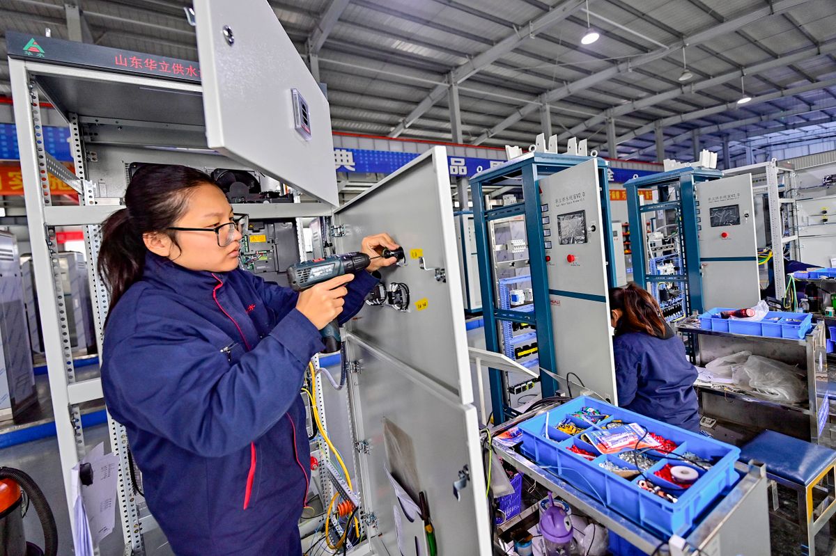 A Water Supply Equipment Manufacturing Company in Qingzhou, kína