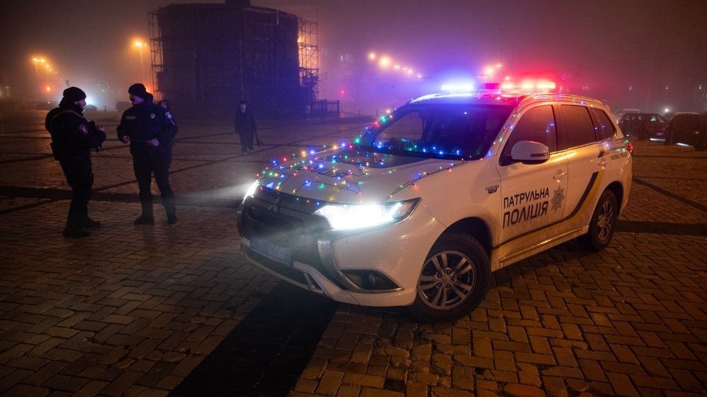 Christmas eve in Kyiv ukrán ukrajna