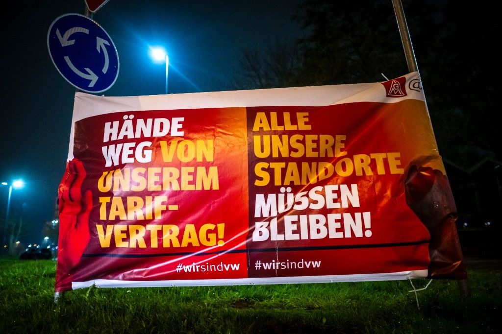 Warning strike at German Volkswagen sites - Emden