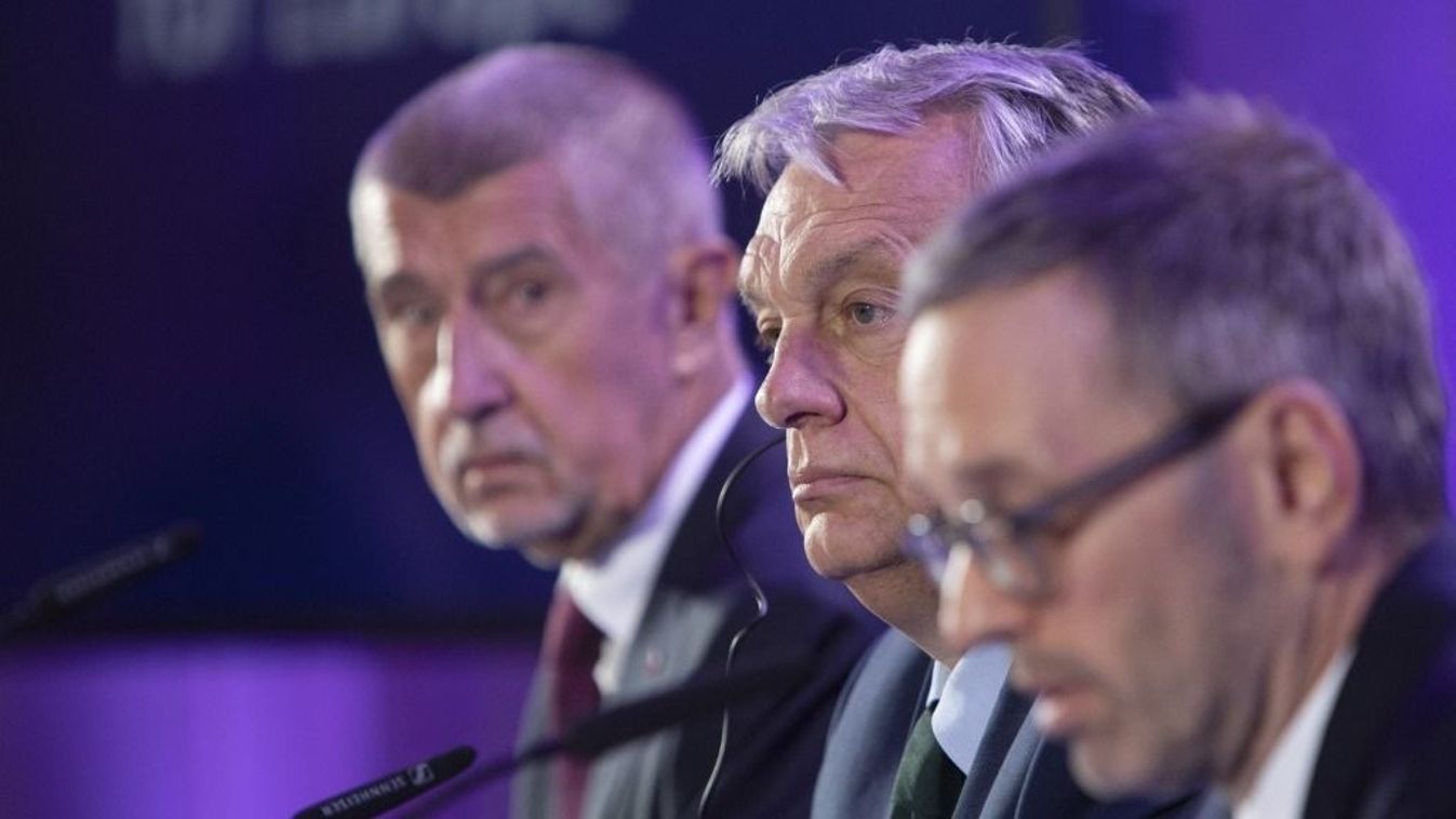 Andrej Babis,  Orbán Viktor, Herbert Kickl, A Patrióták Európáért megváltoztatja a Nyugatot