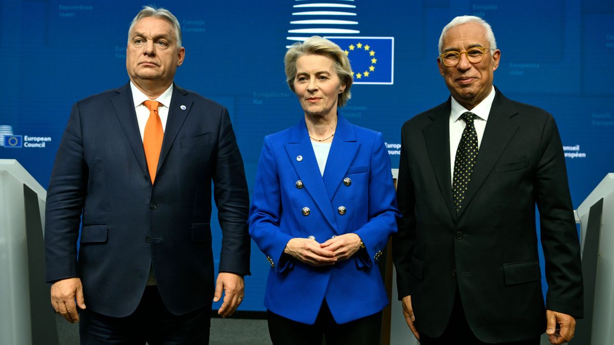 ORBÁN Viktor; VON DER LEYEN, Ursula; COSTA, António