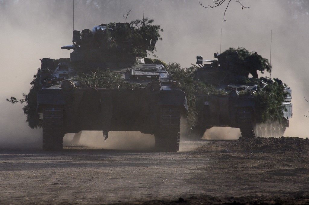 Start of the "Wettin Sword" military exercise
marder, páncélos