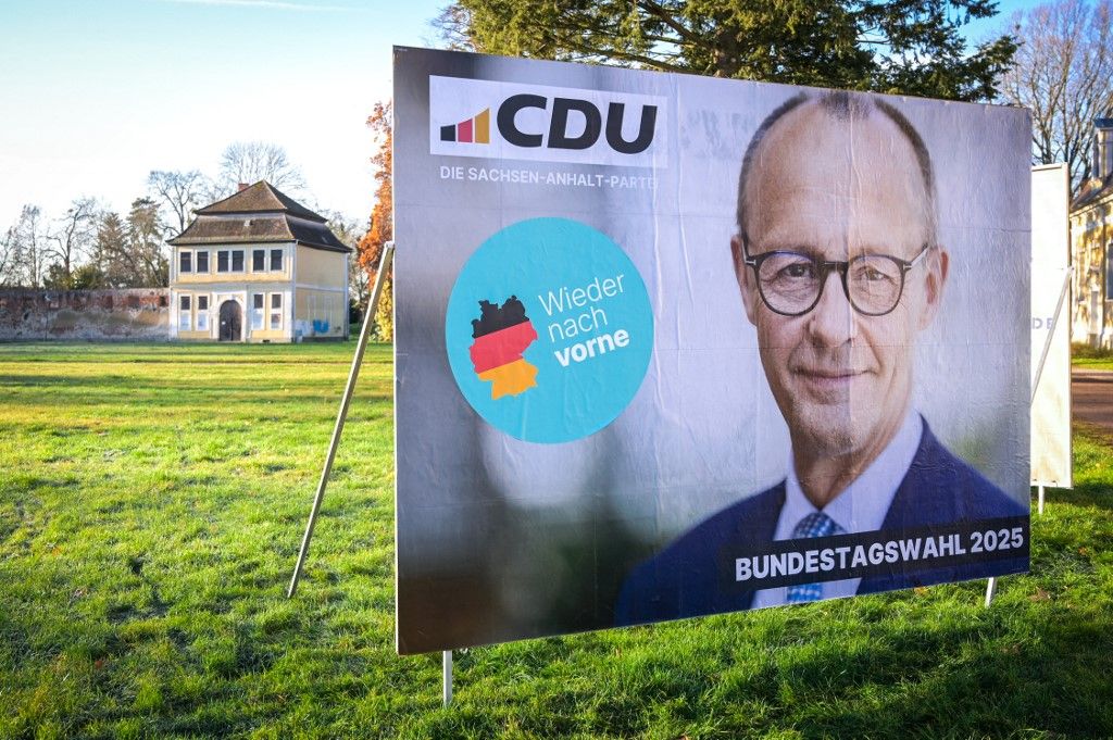 Bundestag election - CDU election advertising Németország