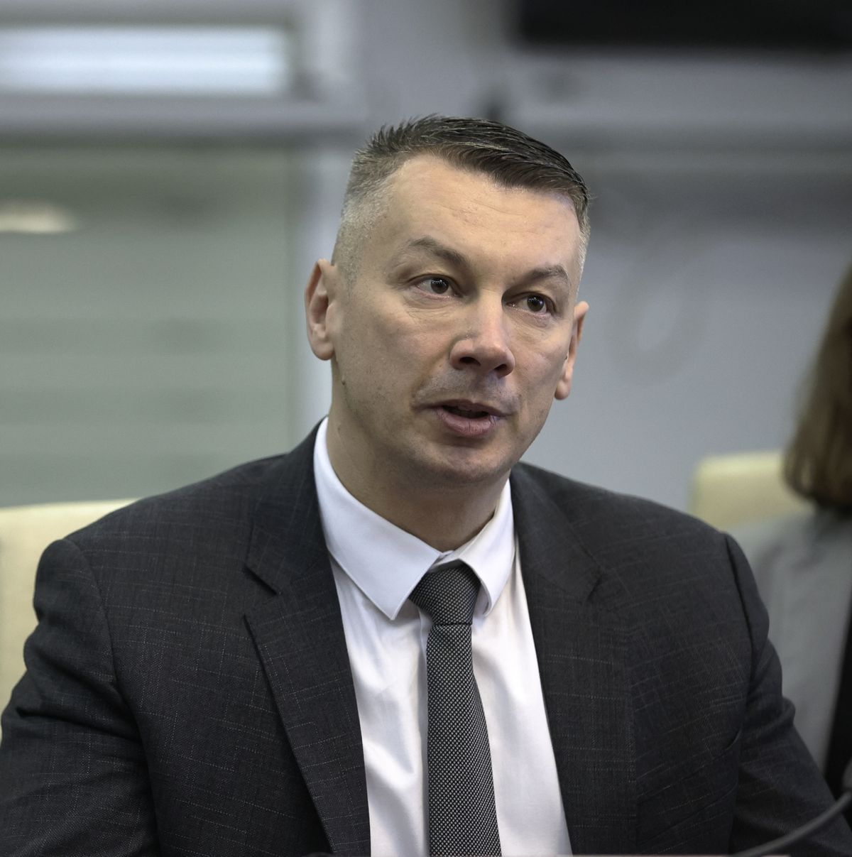 Press conference about negotiations on cooperation agreement with Frontex in Sarajevo      