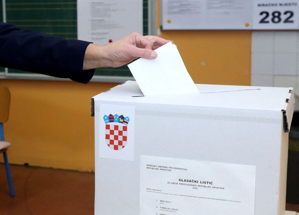 Elnököt választ Horvátország (Fotó: AFP)