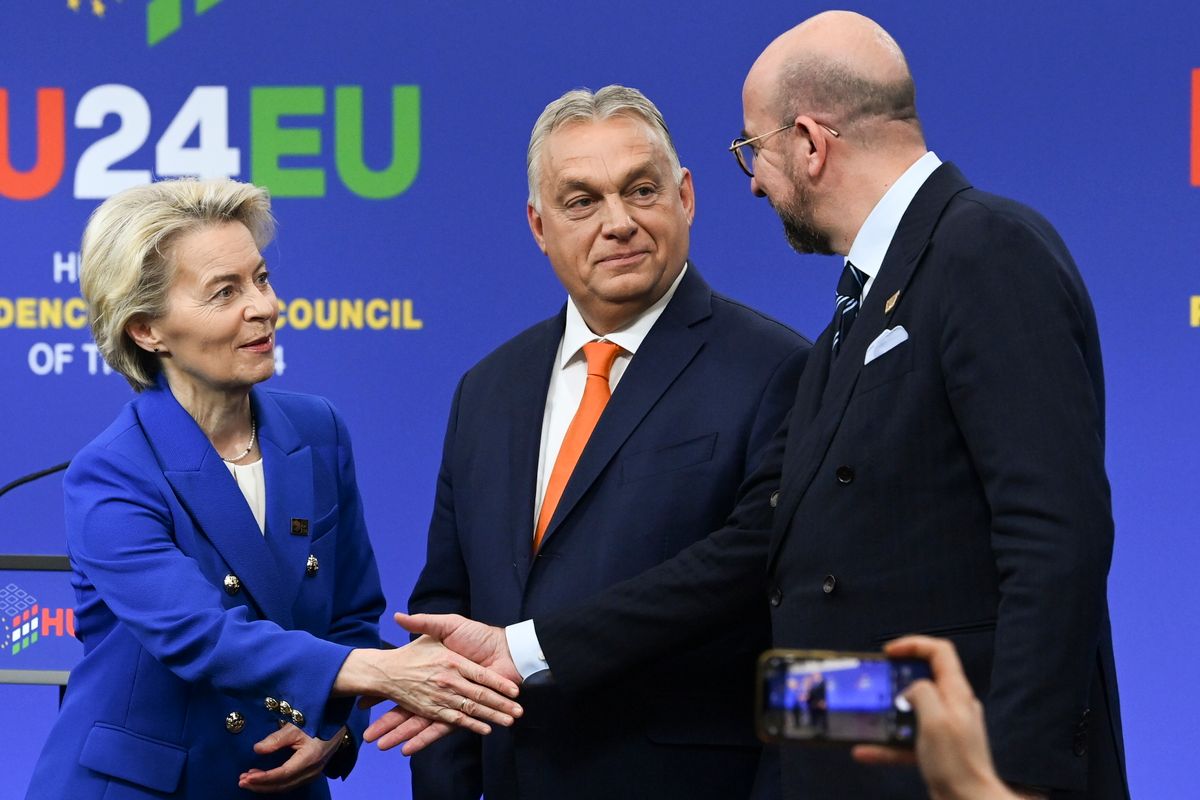 VON DER LEYEN, Ursula; ORBÁN Viktor; MICHEL, Charles