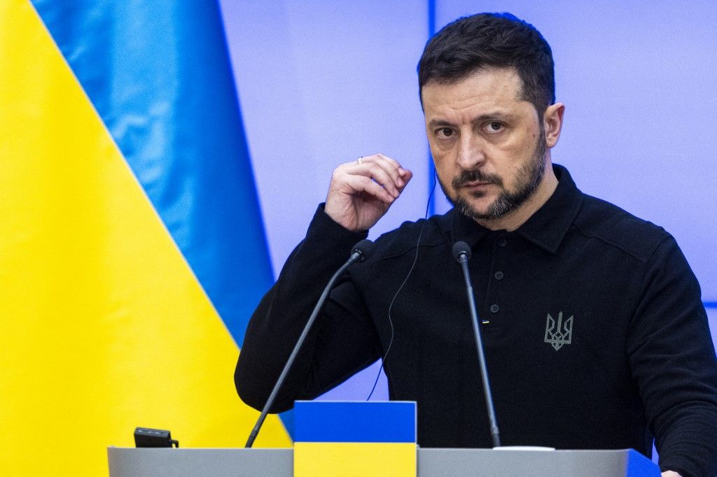 Ukrainian President Volodymyr Zelensky In Poland
Volodimir Zelenszkij