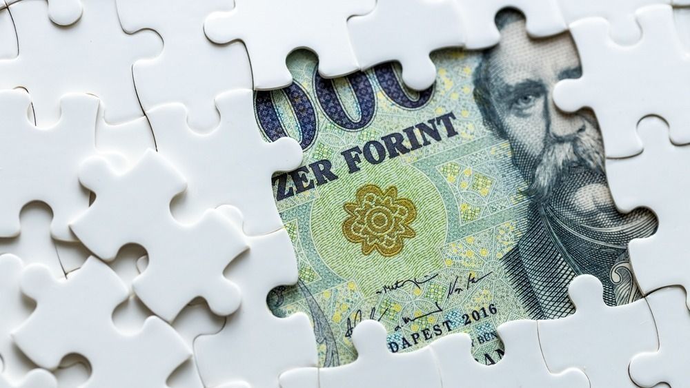Hungarian,Forint,Hidden,Under,Puzzle,Pieces,,Business,Concept,,Hungary,Currency,