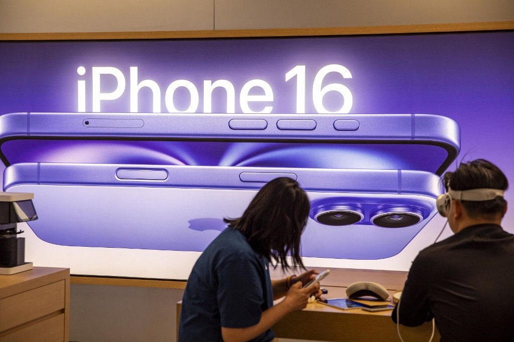 Shanghai people experience iPhone 16