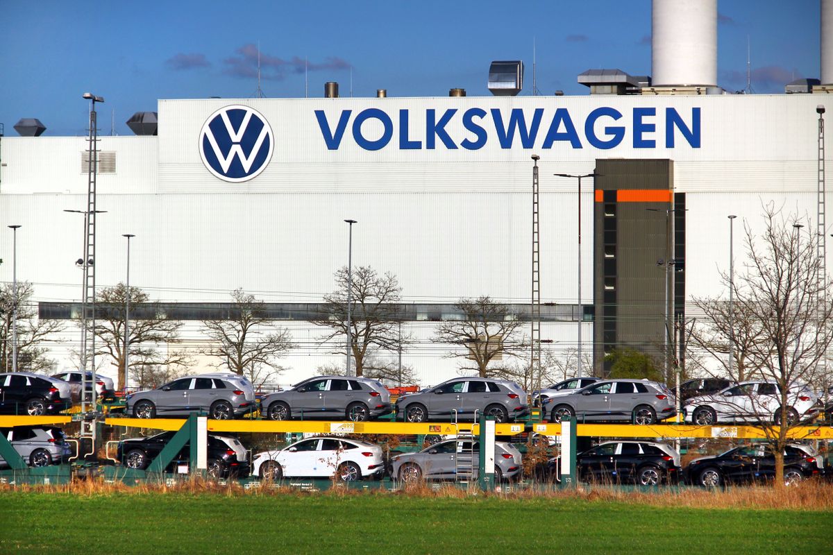 Mosel,,Germany,-,March,25,,2024:,Volkswagen,Zwickau-mosel,Plant,,An, autóipar