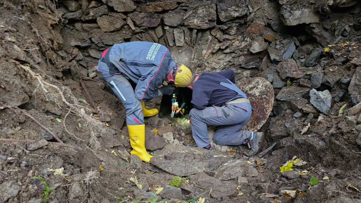 Man missing in old mine szlovénia