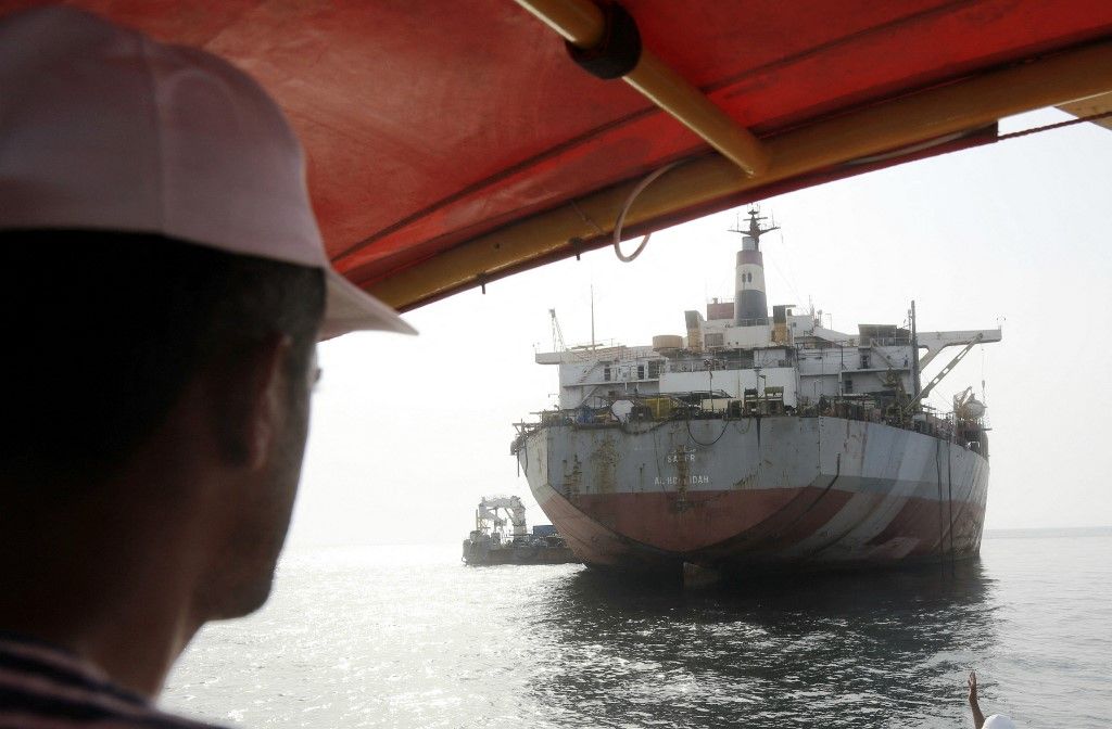 Decaying FSO Safer oil tanker in Yemen