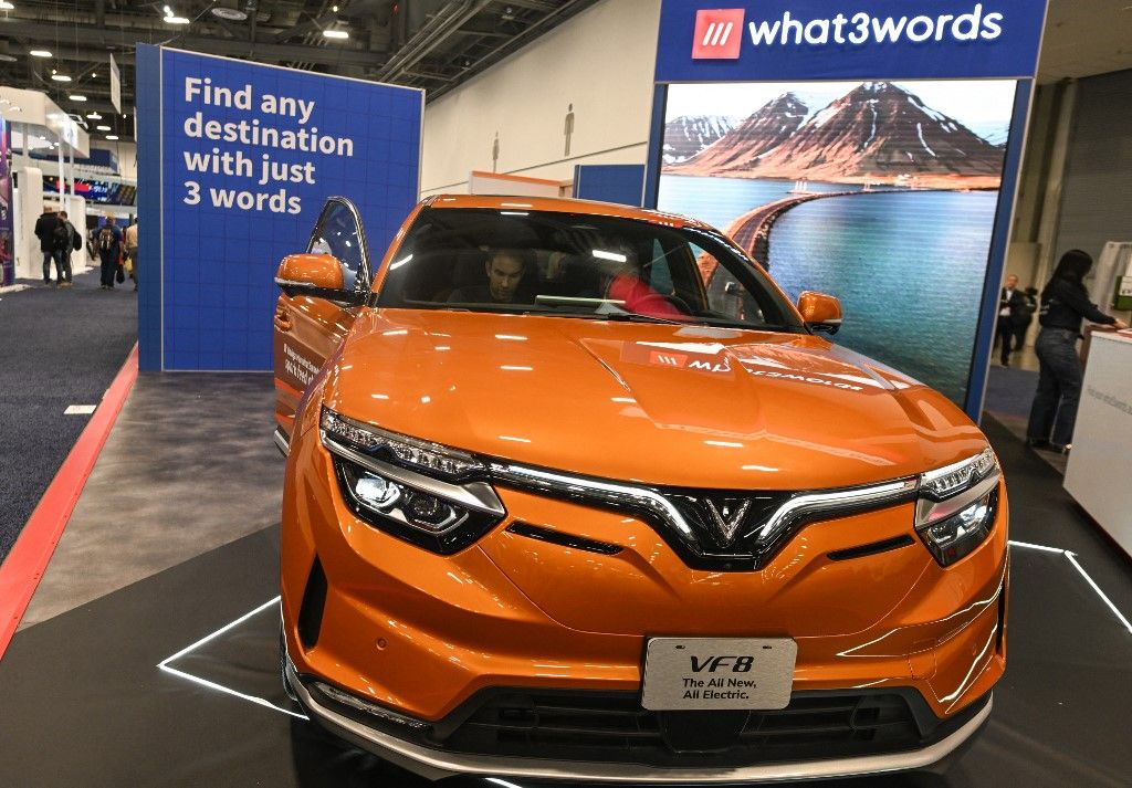 vietnámi autógyártó - VinFast CES 2025 In Las Vegas