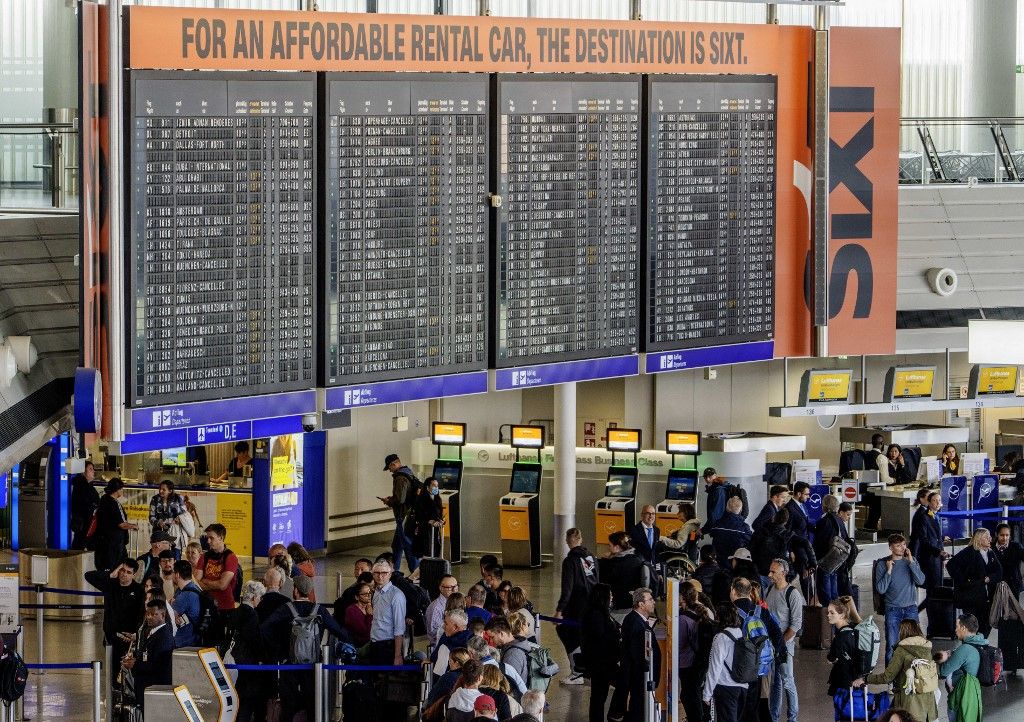 Significant delays and disruptions at Frankfurt Airport
repülőtér