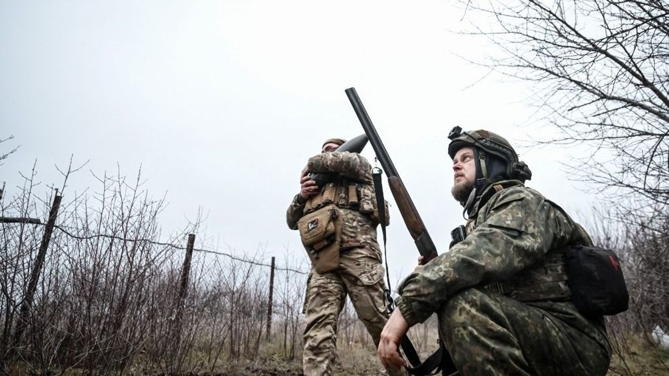 Artillery crew in Zaporizhzhia region Donald Trump orosz-ukrán háború tárgyalás