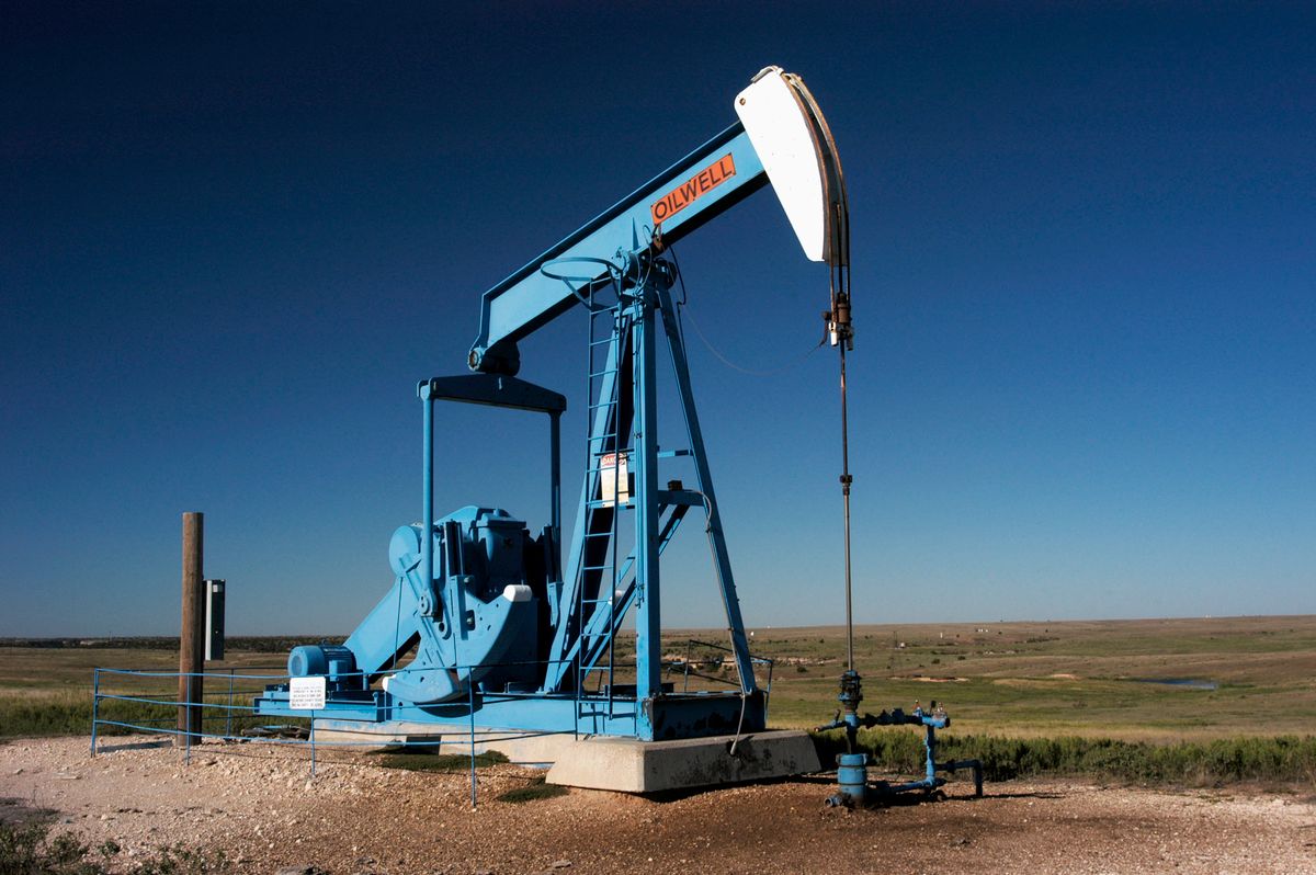 Oil,Well,In,The,Texas,Panhandle.