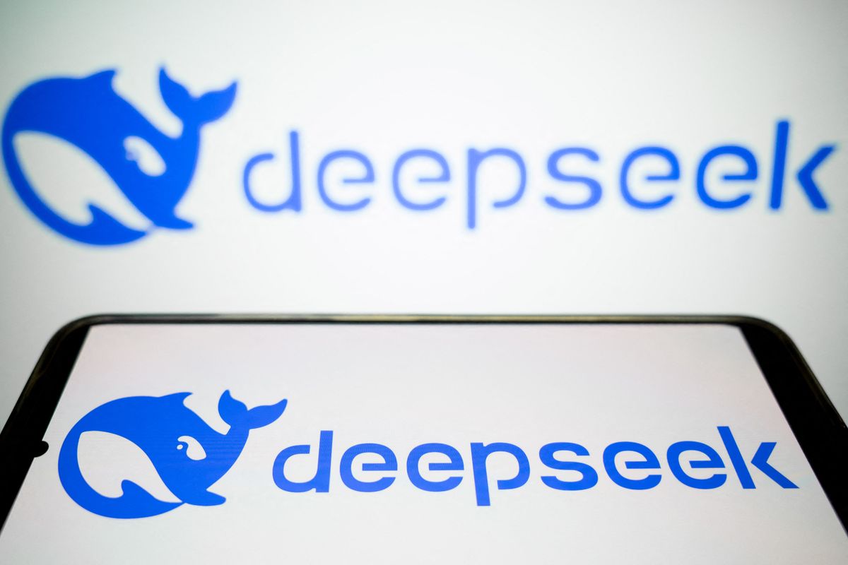 Deepseek Photo Illustration, kínai AI, 