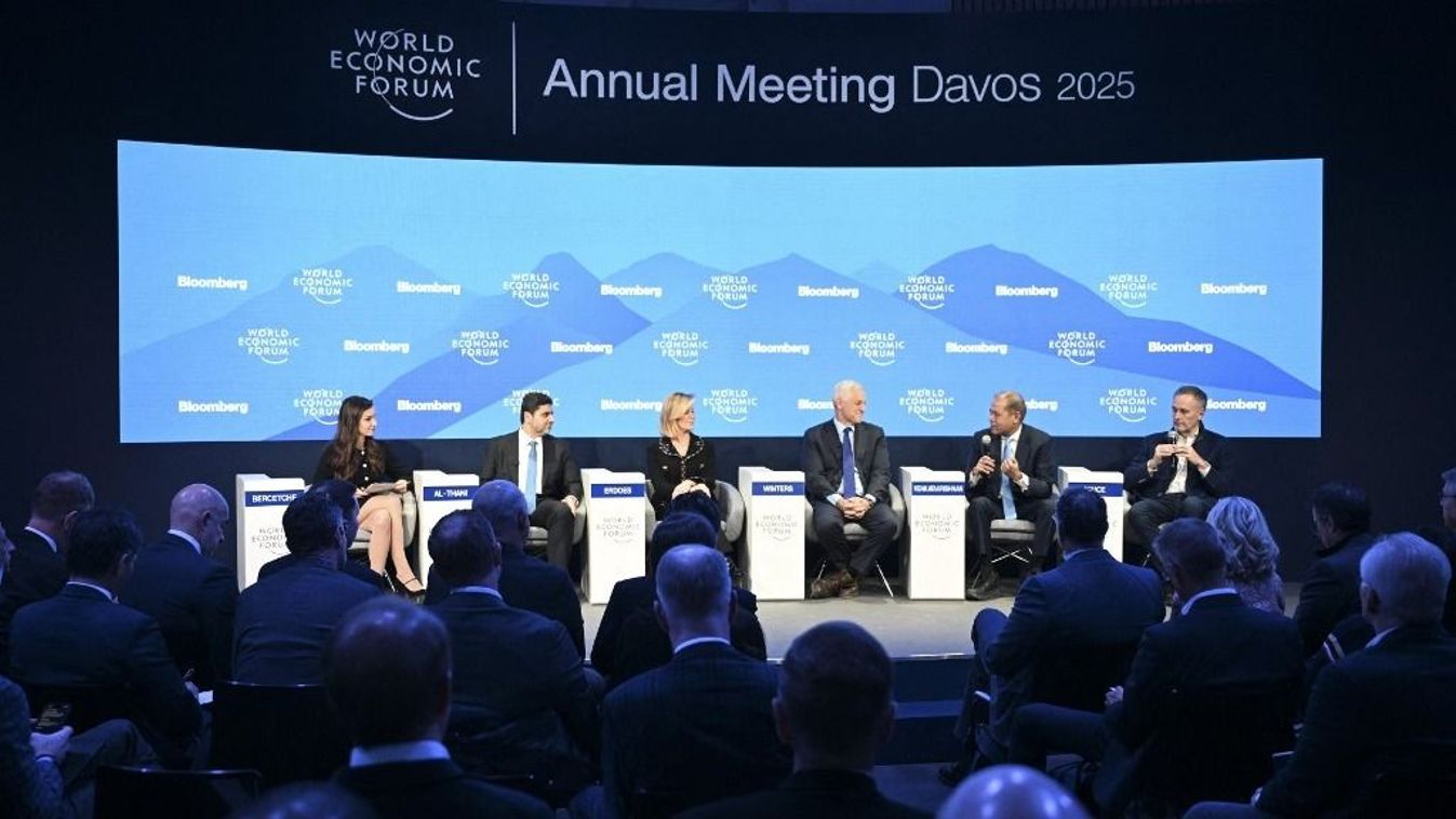 55th annual meeting of the World Economic Forum (WEF) in Davos Donald Trump