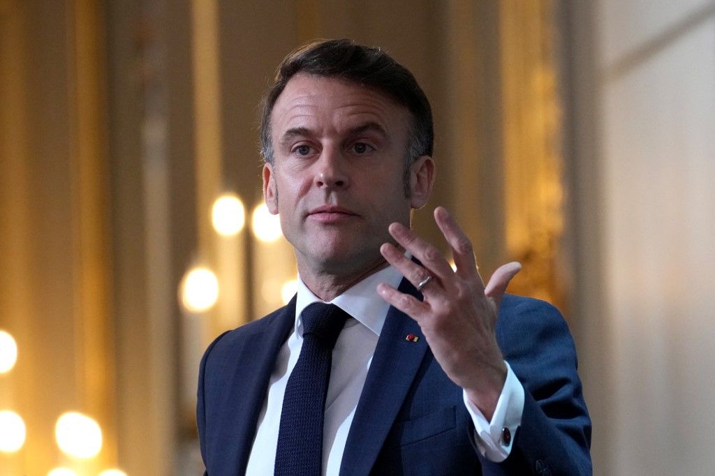 Macron: Ukrajnának reális vitákat kell folytatniuk a területi kérdésekről