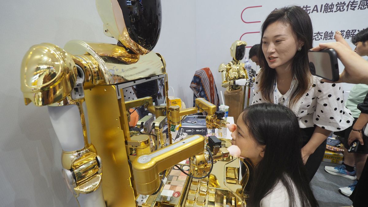 World Robot Conference 2024 in Beijing szépségápolás