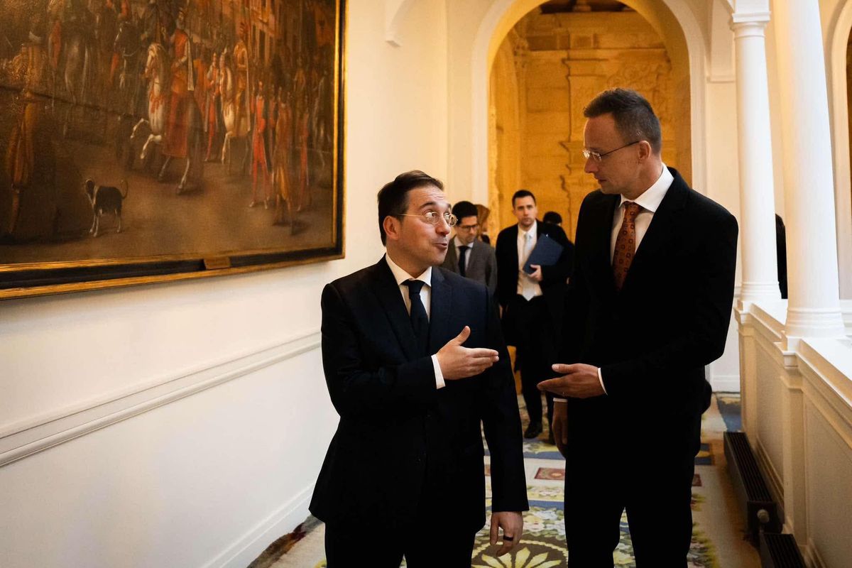  José Manuel Albares külügyminiszter, Szijjártó Péter
