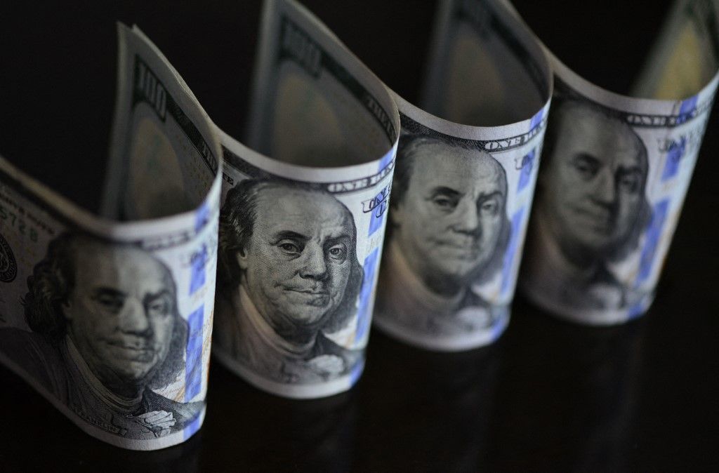 dollár Fed Cuts Interest Rates, amerikai, tőzsde, 