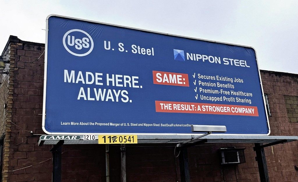 U.S. Steel in the suburb in Pennsylvania