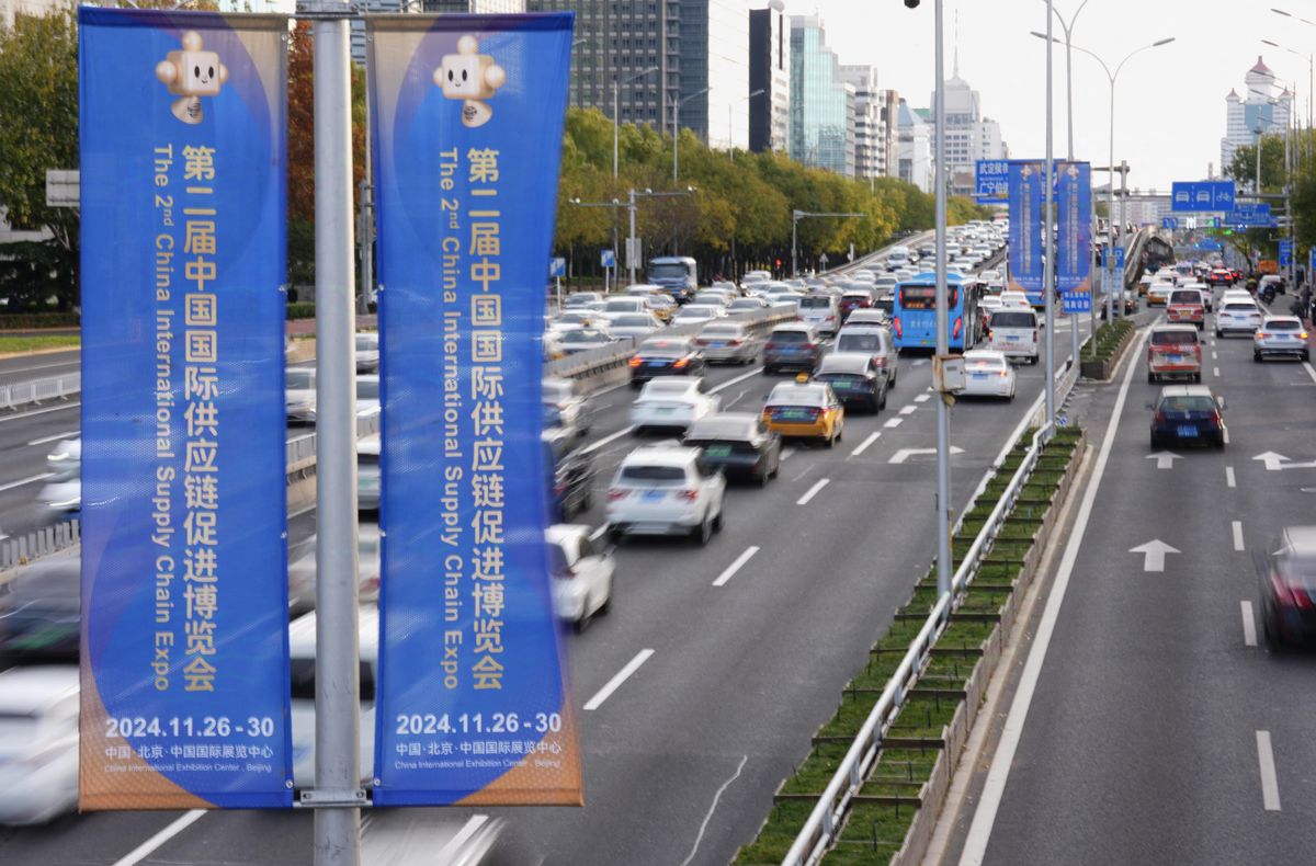 Beijing gets ready for 2nd China International Supply Chain Expo
kínai gazdaság