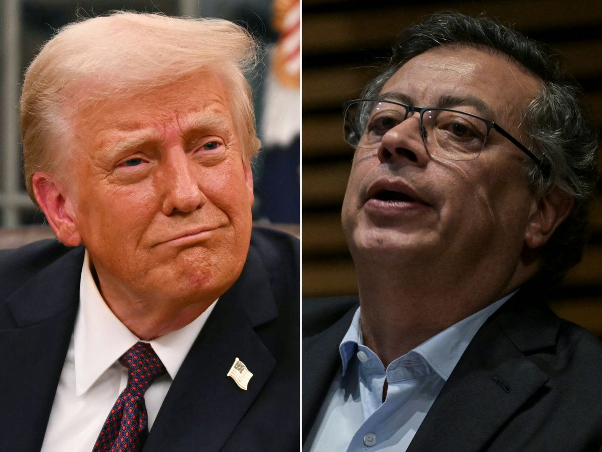 Donald Trump, Gustavo Petro
Amerikai Egyesült Államok, Kolumbia